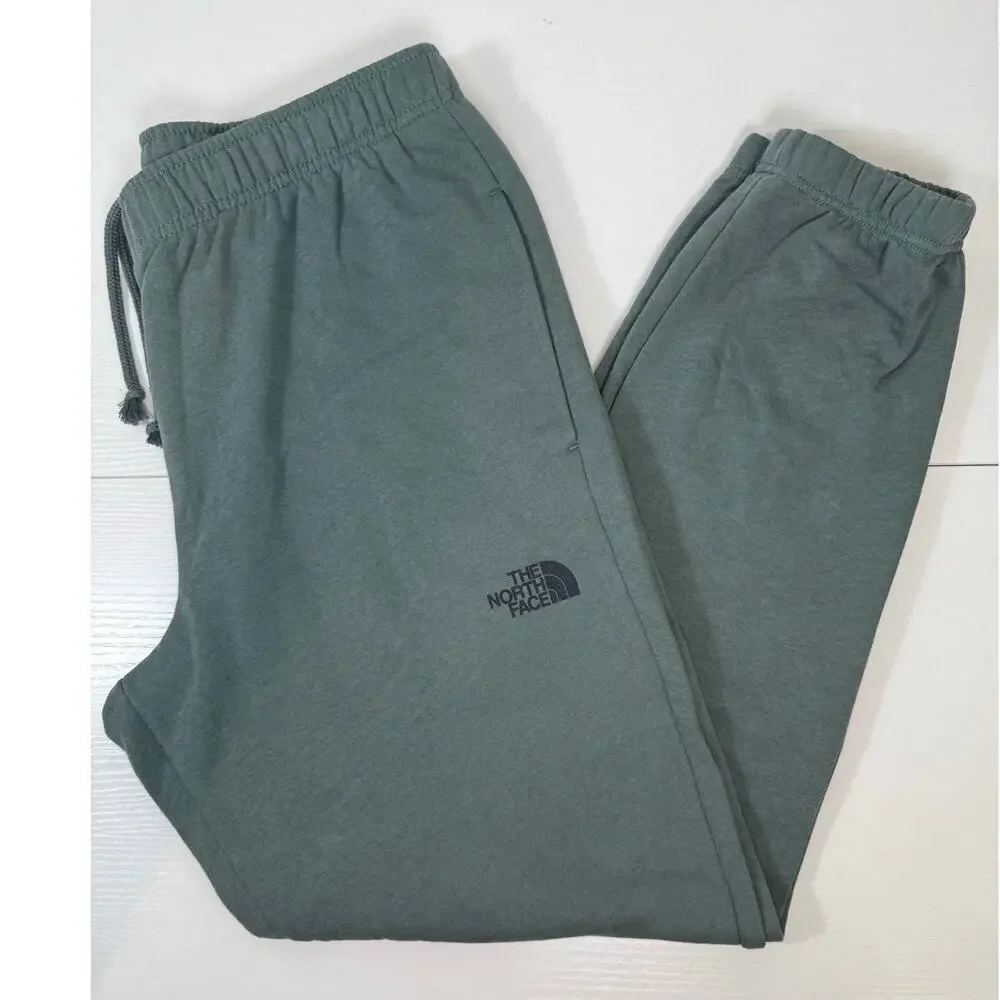 The North Face Mens Sage Green Fleece Joggers Size Large NWT